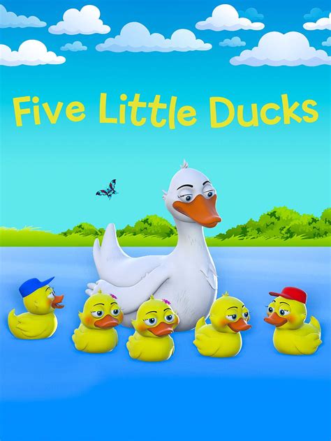 Five little ducks - --~--LyricsFive little ducks went swimming one dayOver the hills and far awayThe little duck said, "Quack, quack, quack, quack"And only four little ducks cam...